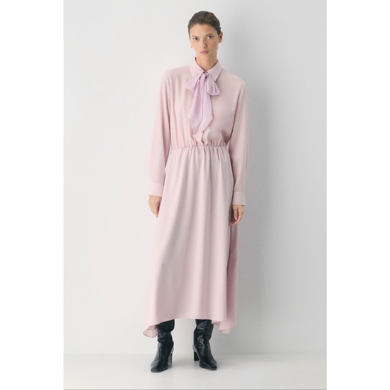 Babaton Aritzia Hopper Dress Xs Dusty Pink